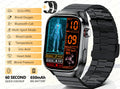 Montre connectée TK16 AMOLED avec appels Bluetooth – CLEVI Paris