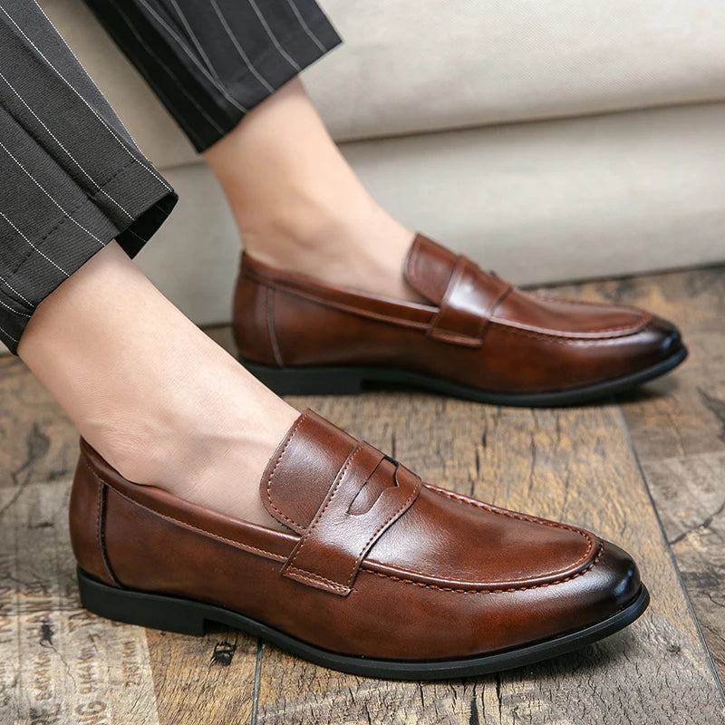 Mocassins en Cuir Décontractés pour Homme – CLEVI Paris