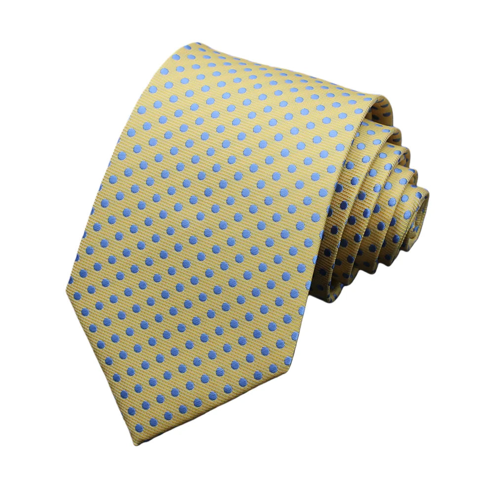 Cravate homme à pois 7 cm – CLEVI Paris