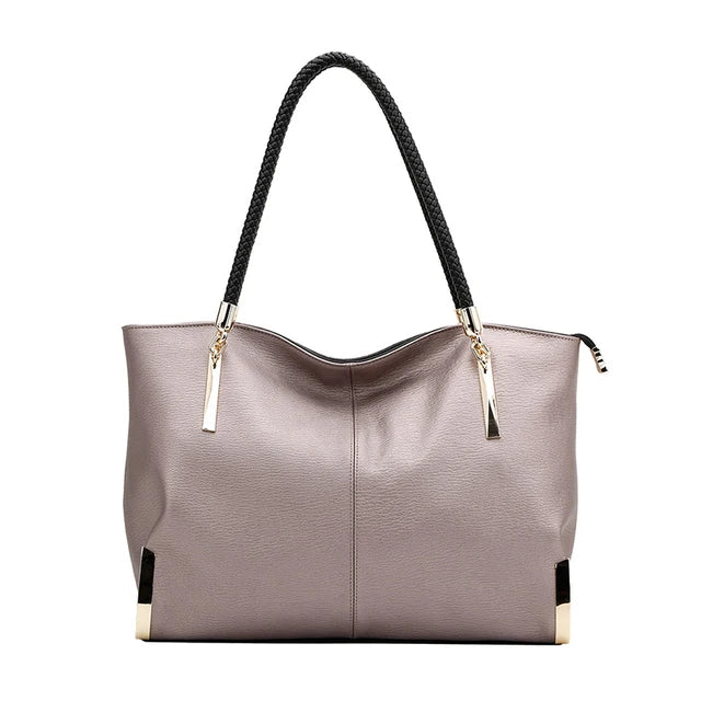Sac à Main Cuir Véritable Femme Grande Capacité – CLEVI Paris