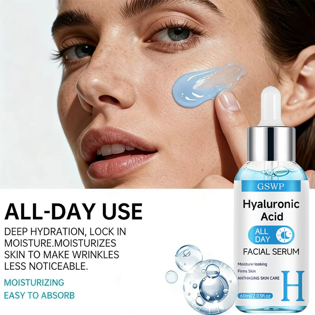 Sérum Jour & Nuit GSWP – Vitamine C, Rétinol & Acide Hyaluronique – Hydratant, Raffermissant & Éclaircissant – CLEVI Paris