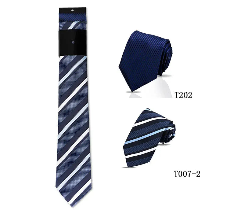Ensemble de 2 cravates homme élégantes – CLEVI Paris
