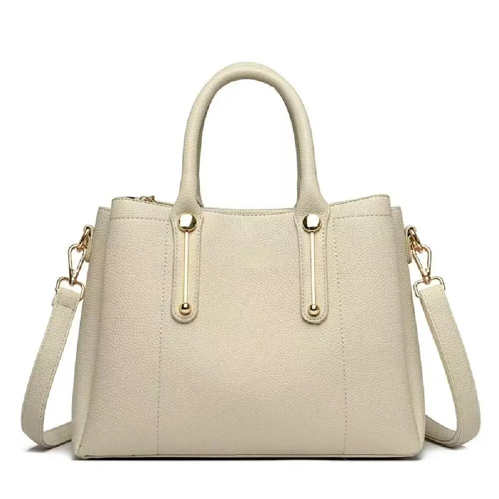 Sac à bandoulière en cuir véritable – CLEVI Paris