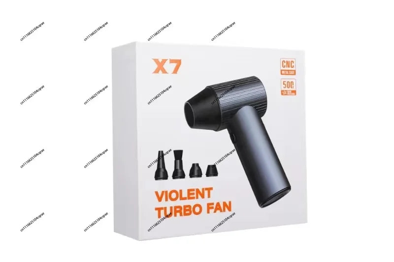 Mini ventilateur turbo X7 – CLEVI Paris