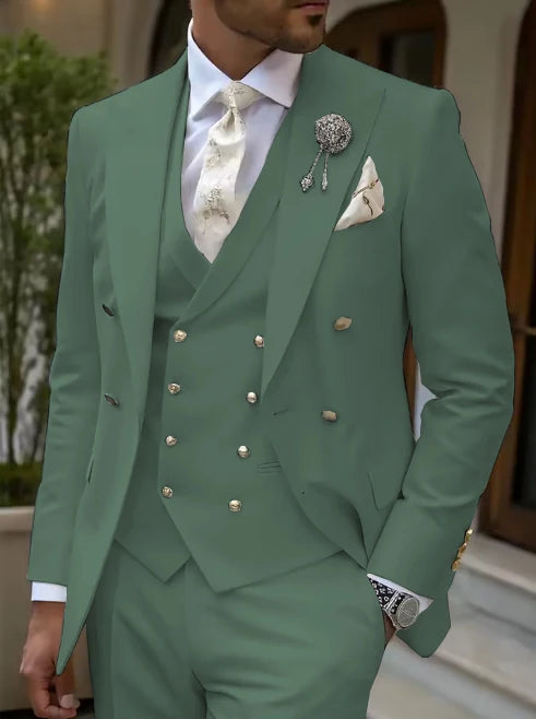 Costume homme 3 pièces élégant – CLEVI Paris