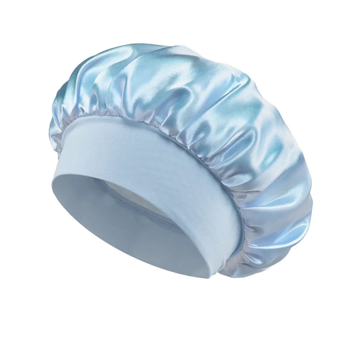 Bonnet de nuit femme en satin de polyester – CLEVI Paris