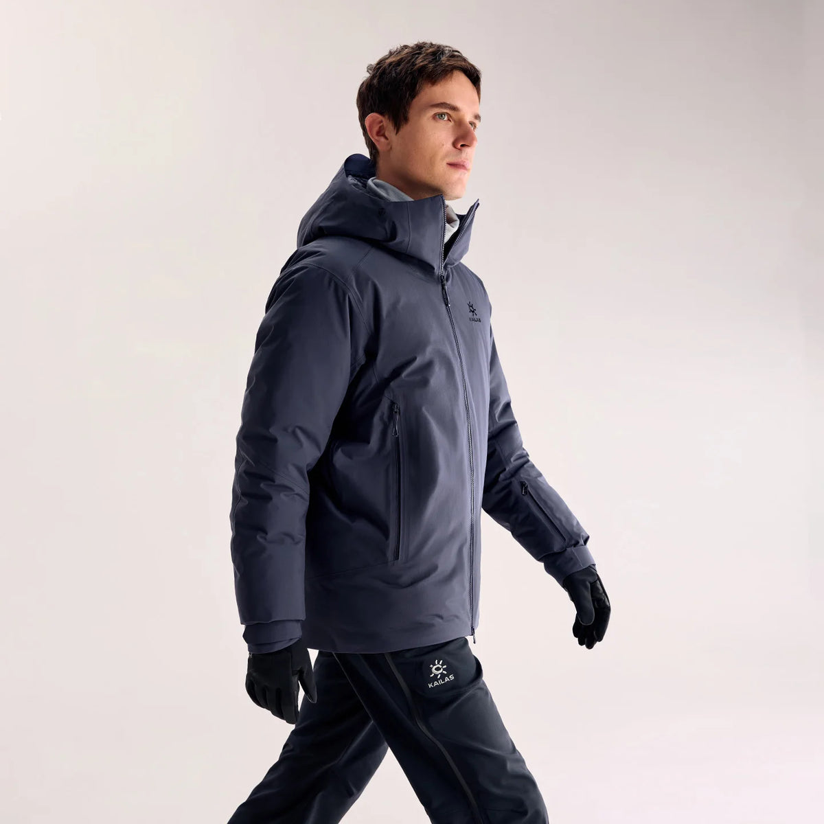 Doudoune homme nylon et duvet de canard – CLEVI Paris