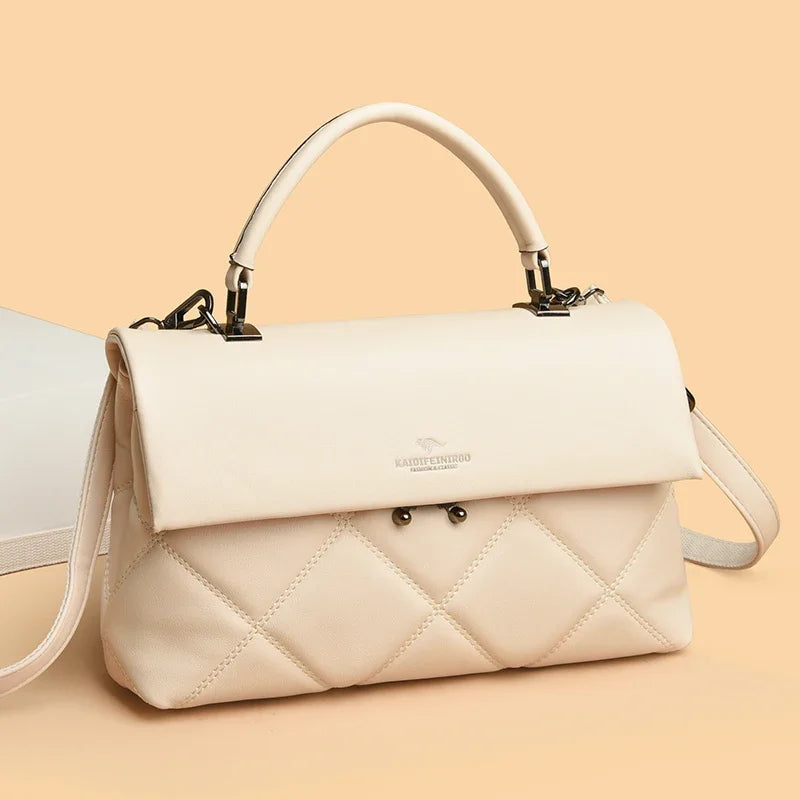 Sac à bandoulière femme souple en PU – CLEVI Paris