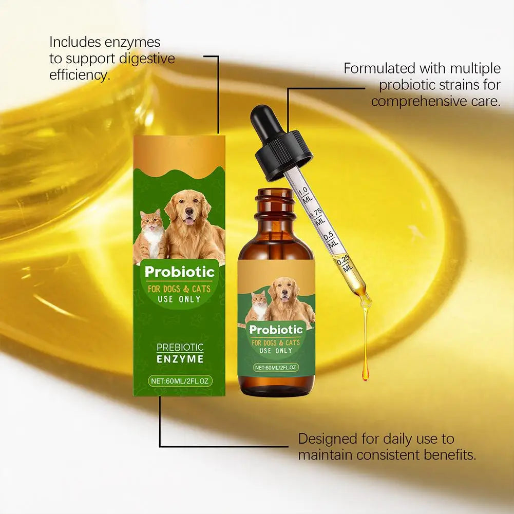 Complément liquide chiens et chats 60 ml – CLEVI Paris