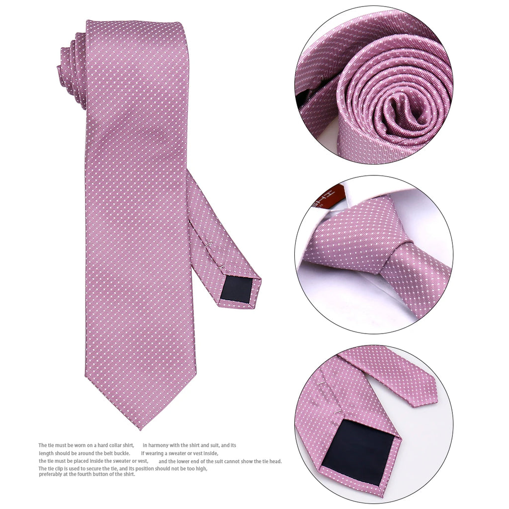 Cravate homme à pois 8 cm – CLEVI Paris