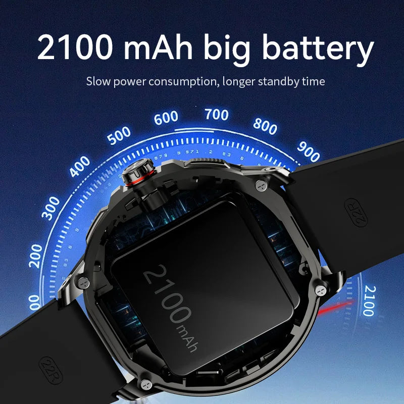 Montre BAOAIQI AMOLED 1,95″ 2100 mAh – CLEVI Paris