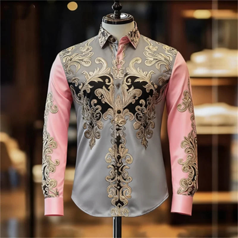 Chemise Homme Rétro Soie & Fibre de Bambou – CLEVI Paris