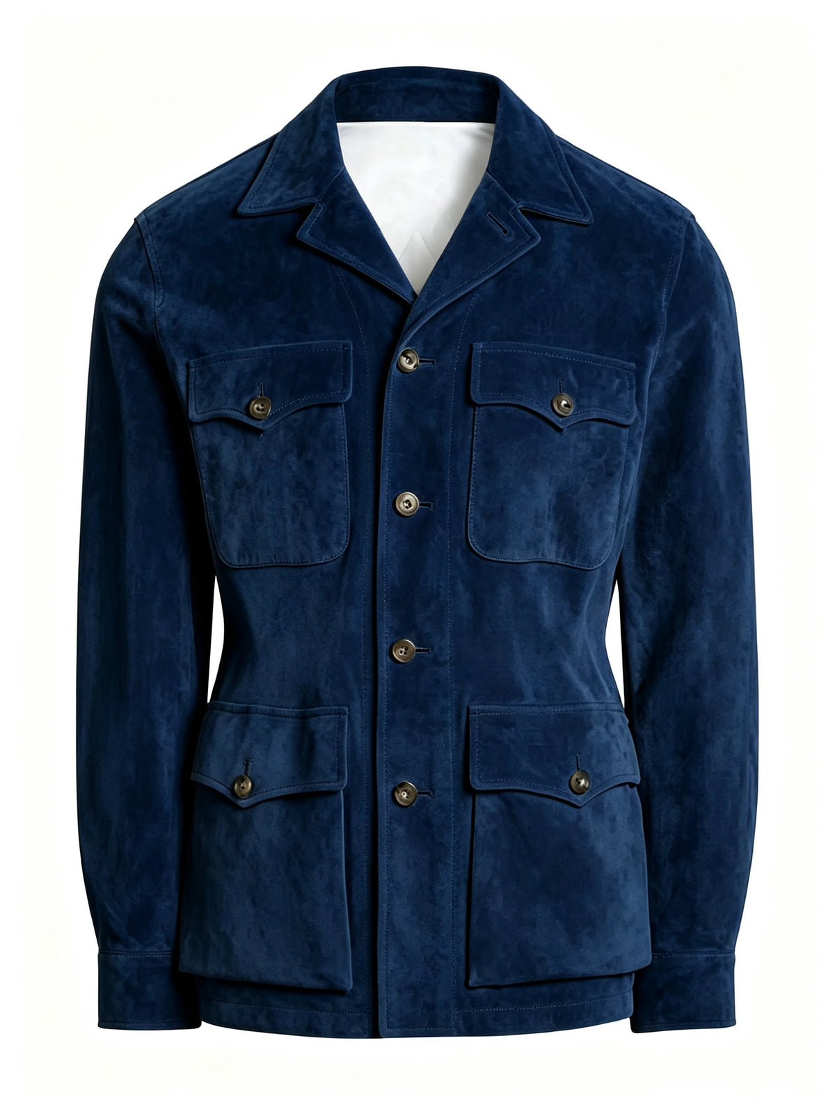 Veste safari homme en imitation daim – CLEVI Paris