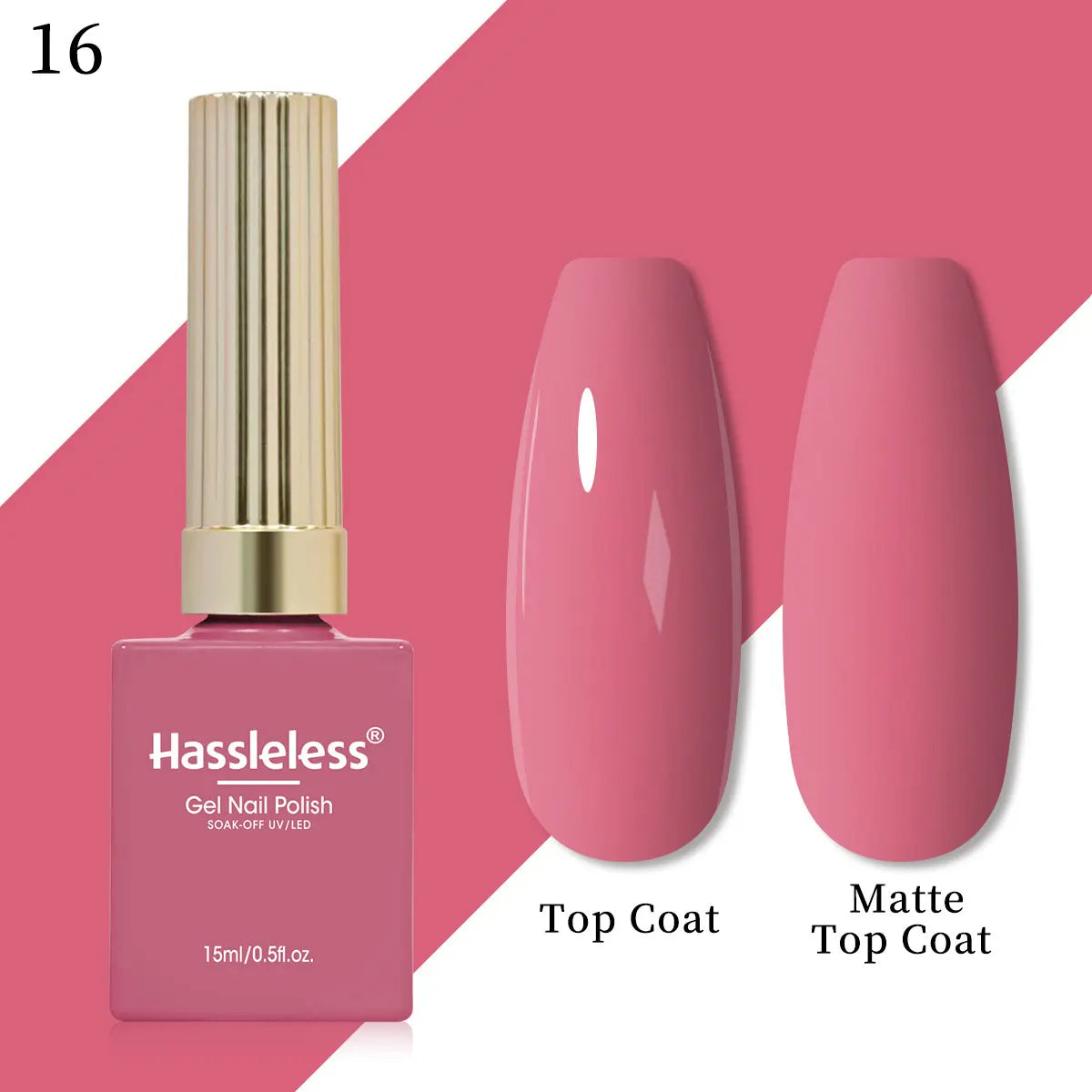 Vernis Gel Semi-Permanent Hassleless – 20 Couleurs Candy & Macaron – CLEVI Paris