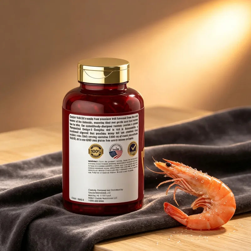 Huile de krill, 60 capsules molles – CLEVI Paris