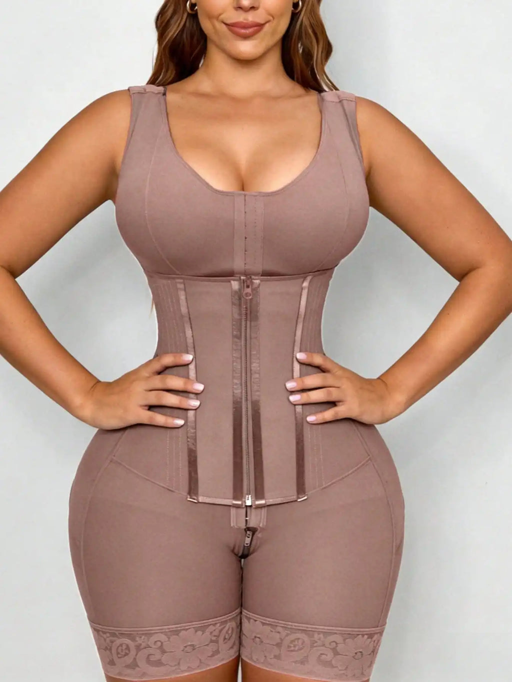 Combinaison Gainante Colombienne Faja Femme Ventre Plat Remonte-Fesses Cuisses Affinées – CLEVI Paris