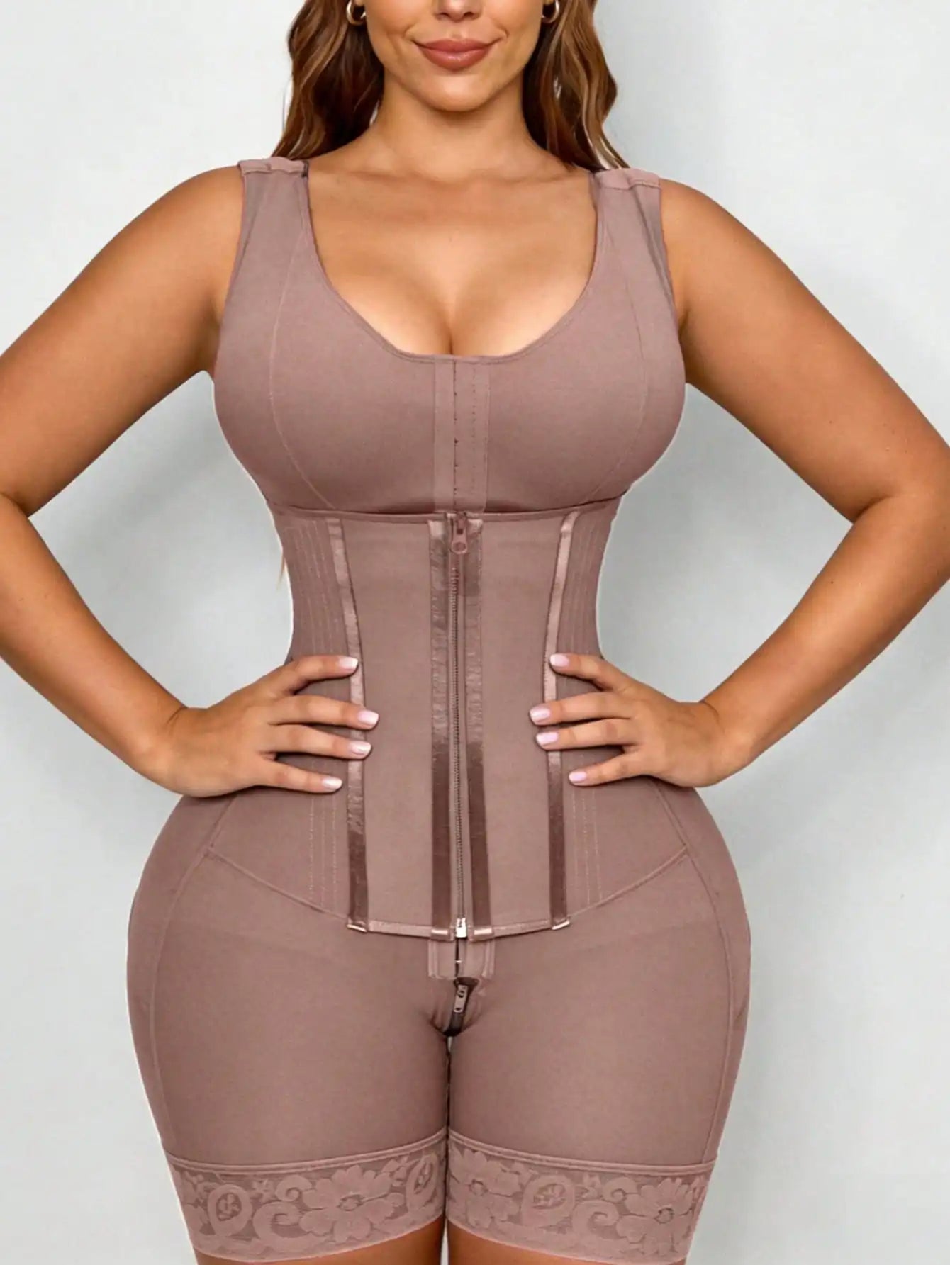Combinaison Gainante Colombienne Faja Femme Ventre Plat Remonte-Fesses Cuisses Affinées – CLEVI Paris
