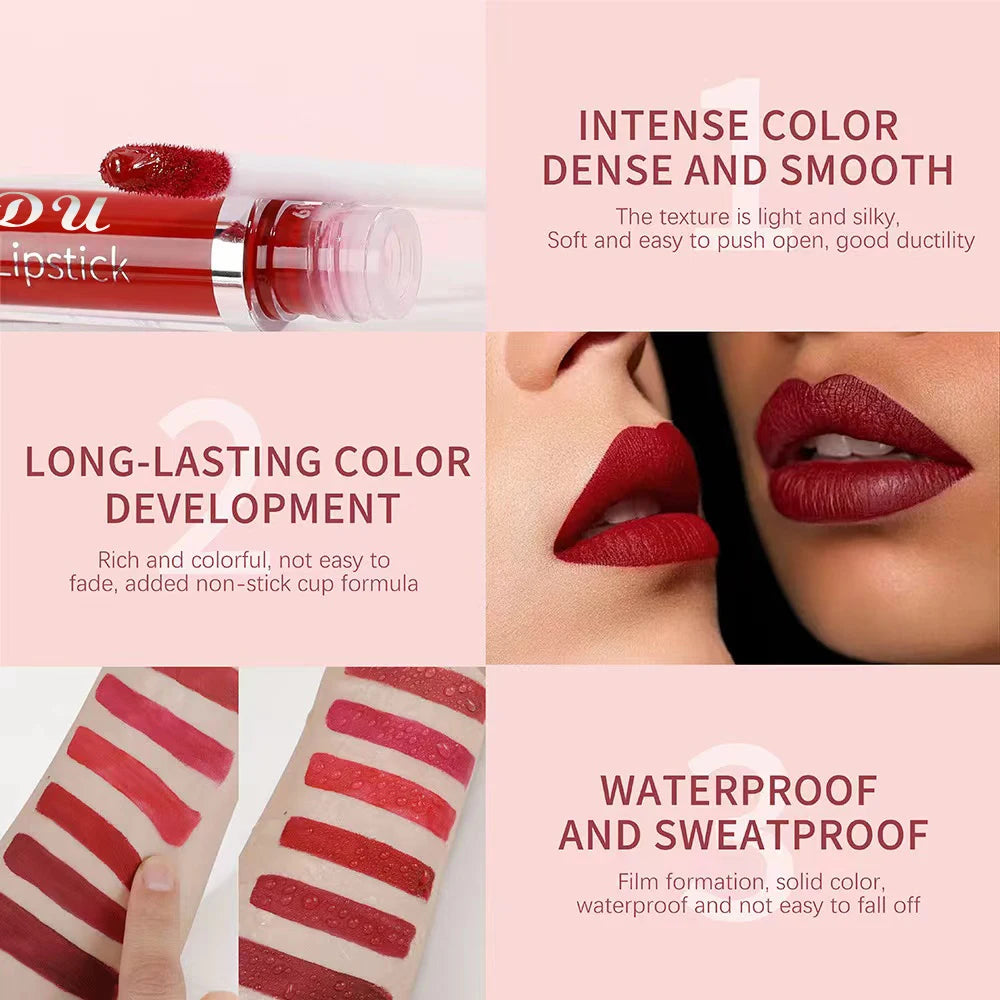 Gloss Liquide Mat Longue Tenue Waterproof Lèvres – CLEVI Paris