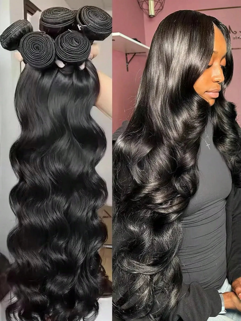 Body Wave Brazilian Hair Bundles Virgin Hair – CLEVI Paris