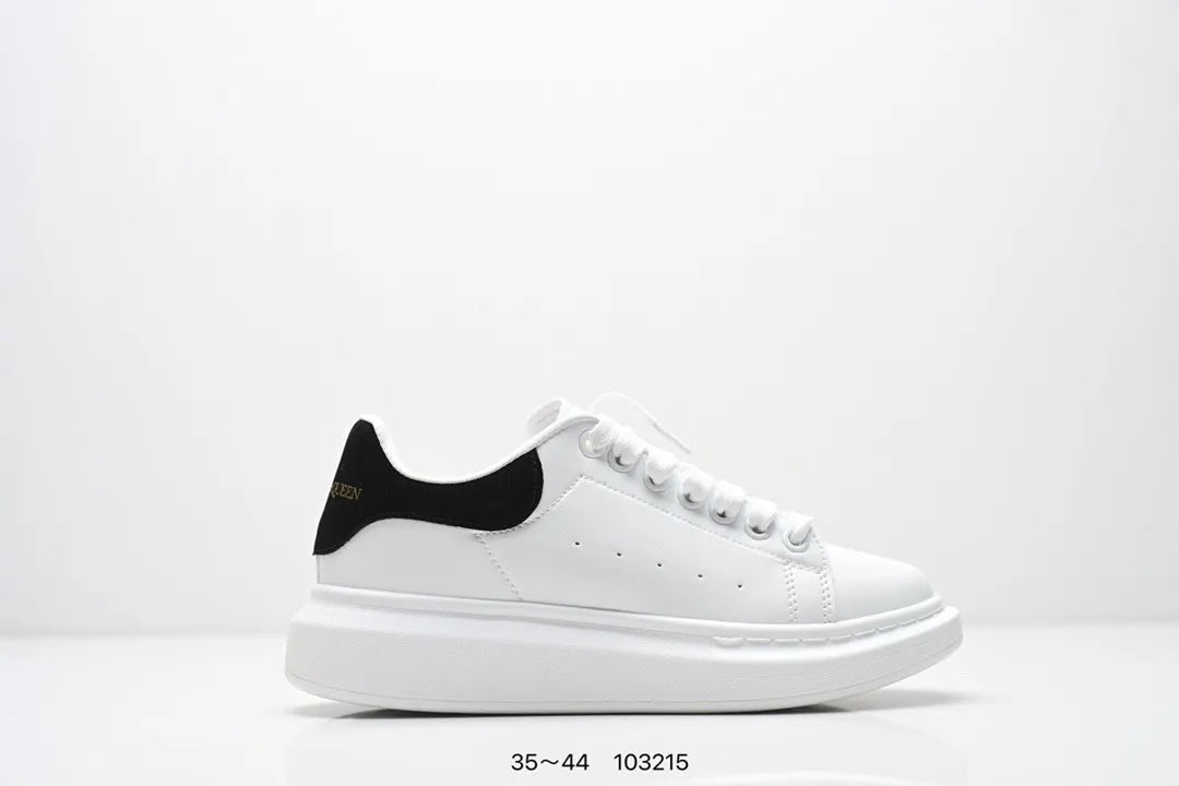 Sneakers Femme Semelle Épaisse Rehaussante Talon Noir Casual – CLEVI Paris