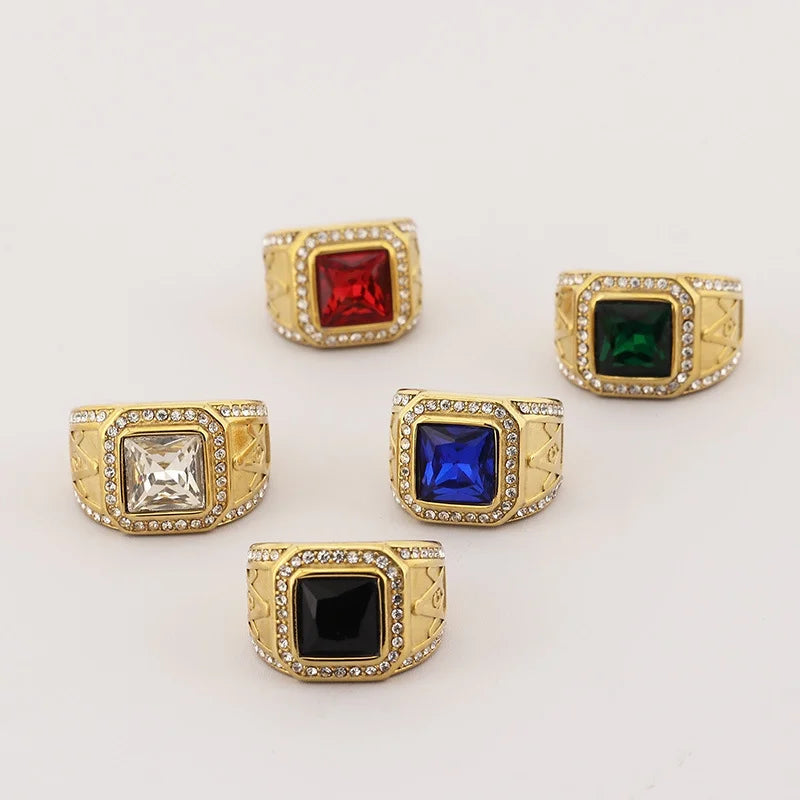 Bague Signet Homme Acier Inoxydable – CLEVI Paris