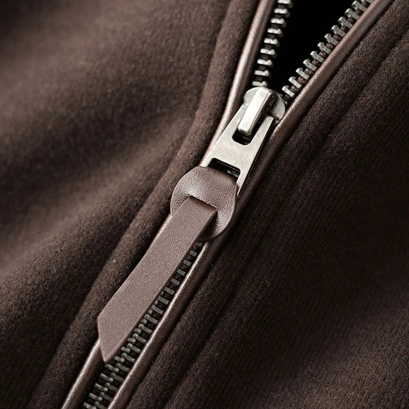 Ensemble homme en maille à poches zippées – CLEVI Paris