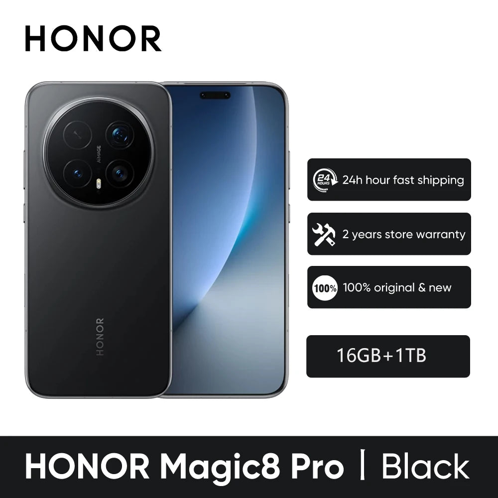 Smartphone HONOR Magic8 Pro 5G OLED – CLEVI Paris