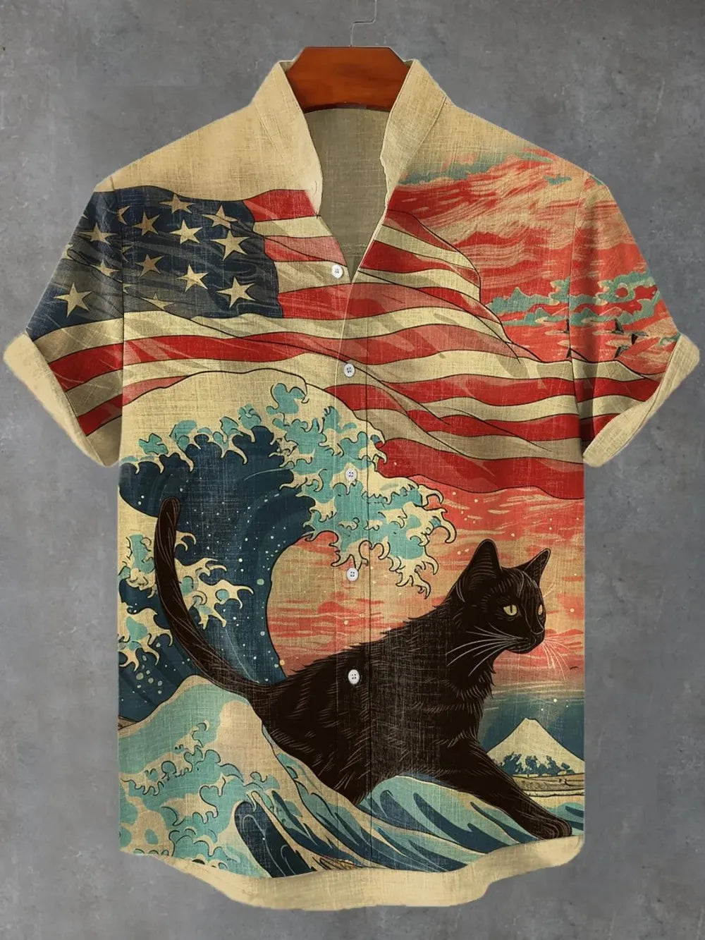 Chemise homme en lin à manches courtes – CLEVI Paris