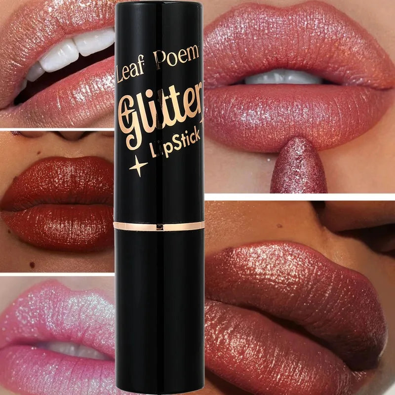 Rouge à Lèvres Métallique Nacré Longue Tenue – CLEVI Paris