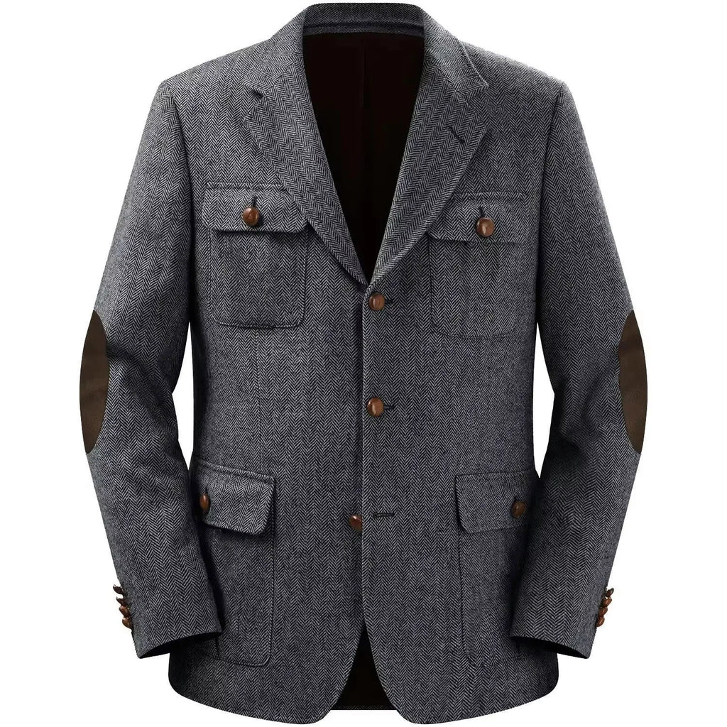 Costume homme à chevrons 2 pièces – CLEVI Paris