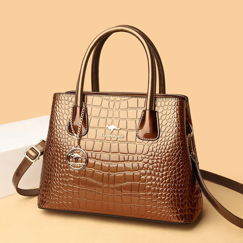Sac bandoulière femme verni Lanyibaige – CLEVI Paris