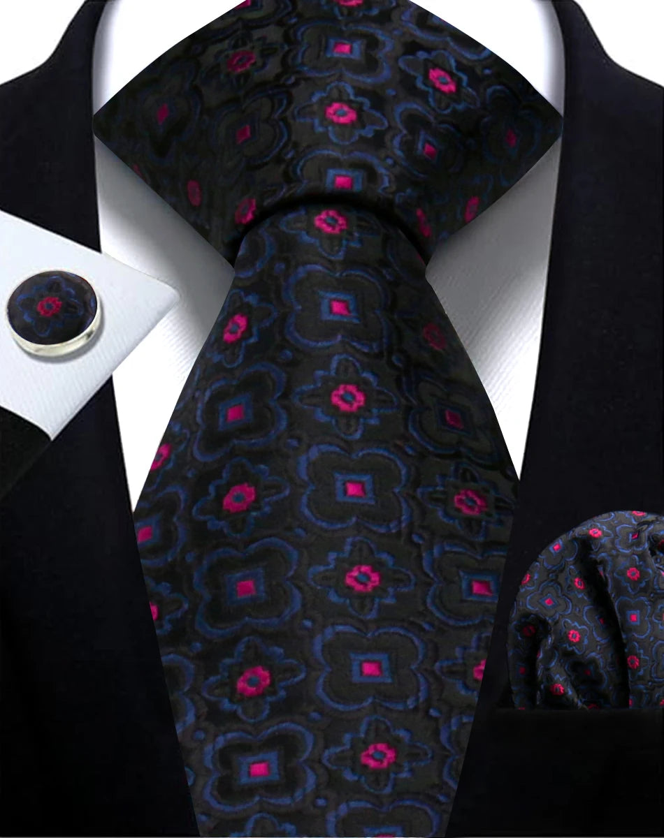 Cravate Paisley Homme et Pochette – CLEVI Paris