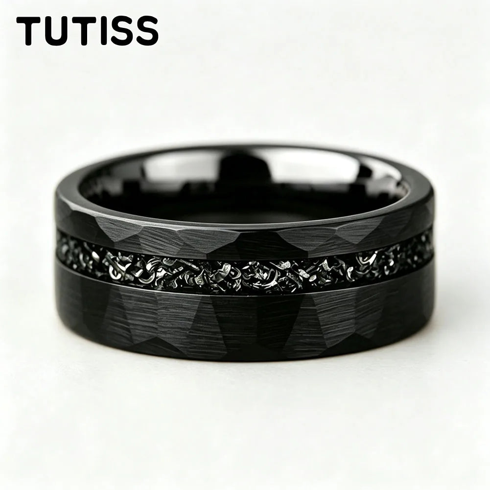 Bague Unisexe en Tungstène 6/8 mm – CLEVI Paris