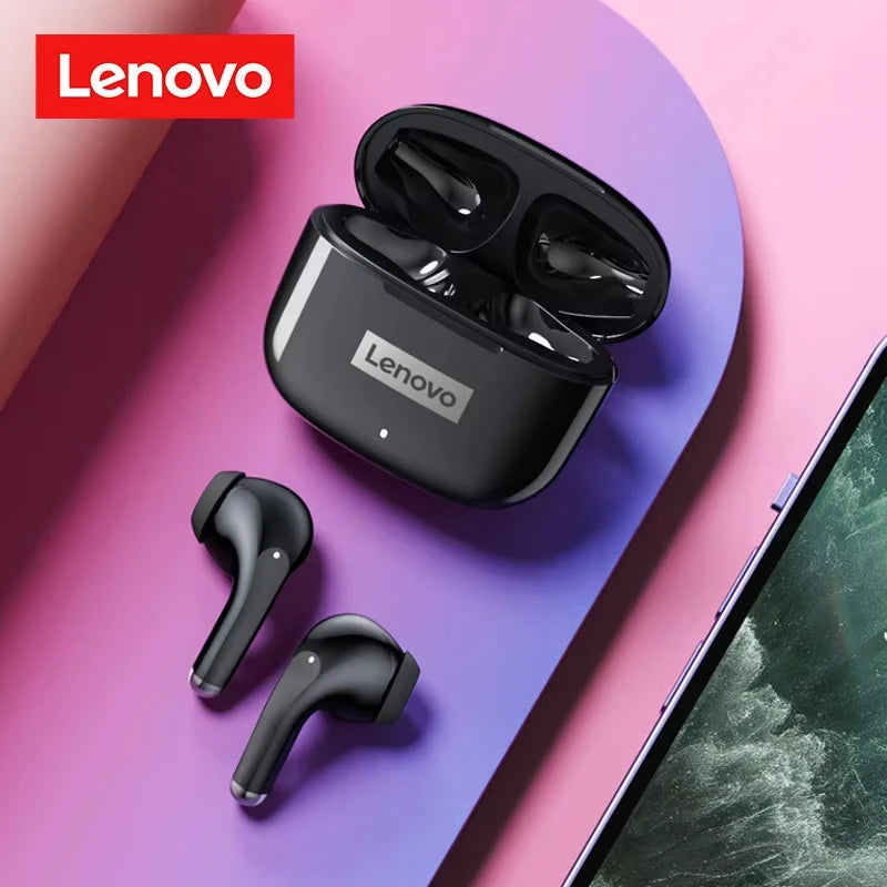 Écouteurs TWS Lenovo LP40 Pro Bluetooth 5.1 IPX5 25h – CLEVI Paris