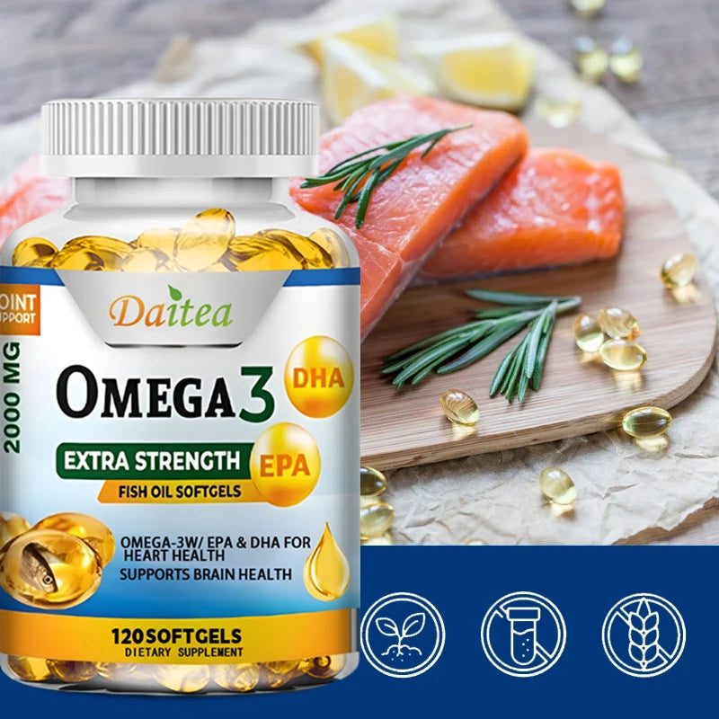 Oméga-3 huile de poisson en gélules – CLEVI Paris
