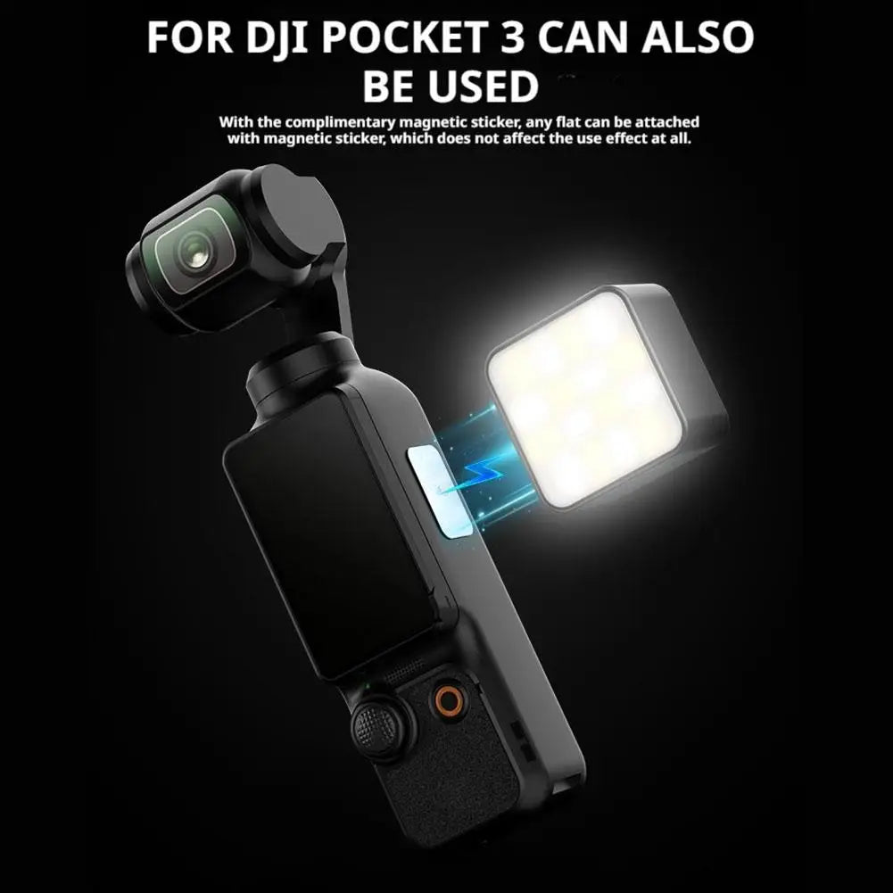 Mini lampe LED USB-C pour caméra DJI – CLEVI Paris