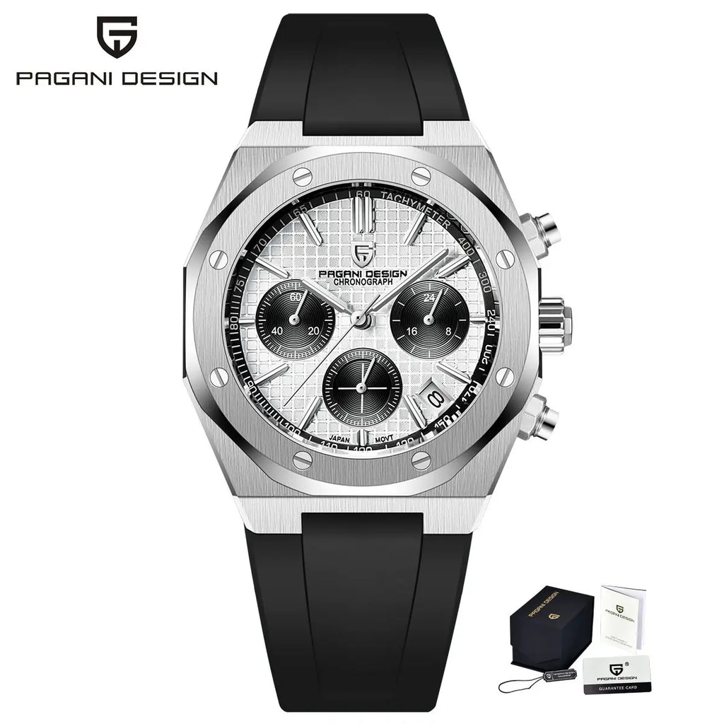 Montre Chronographe Homme Pagani Design PD-1707 Quartz VK63 Saphir 200m – CLEVI Paris