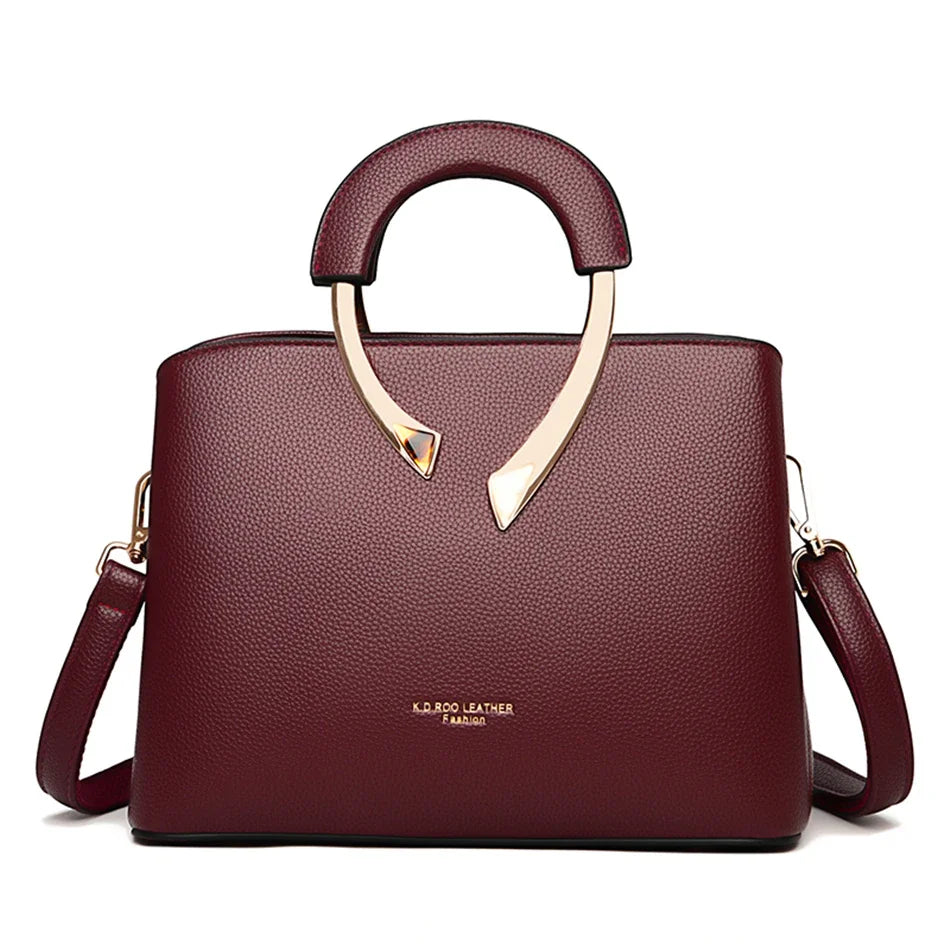 Sac Cabas Femme Similicuir Zip Multi-Poches – CLEVI Paris