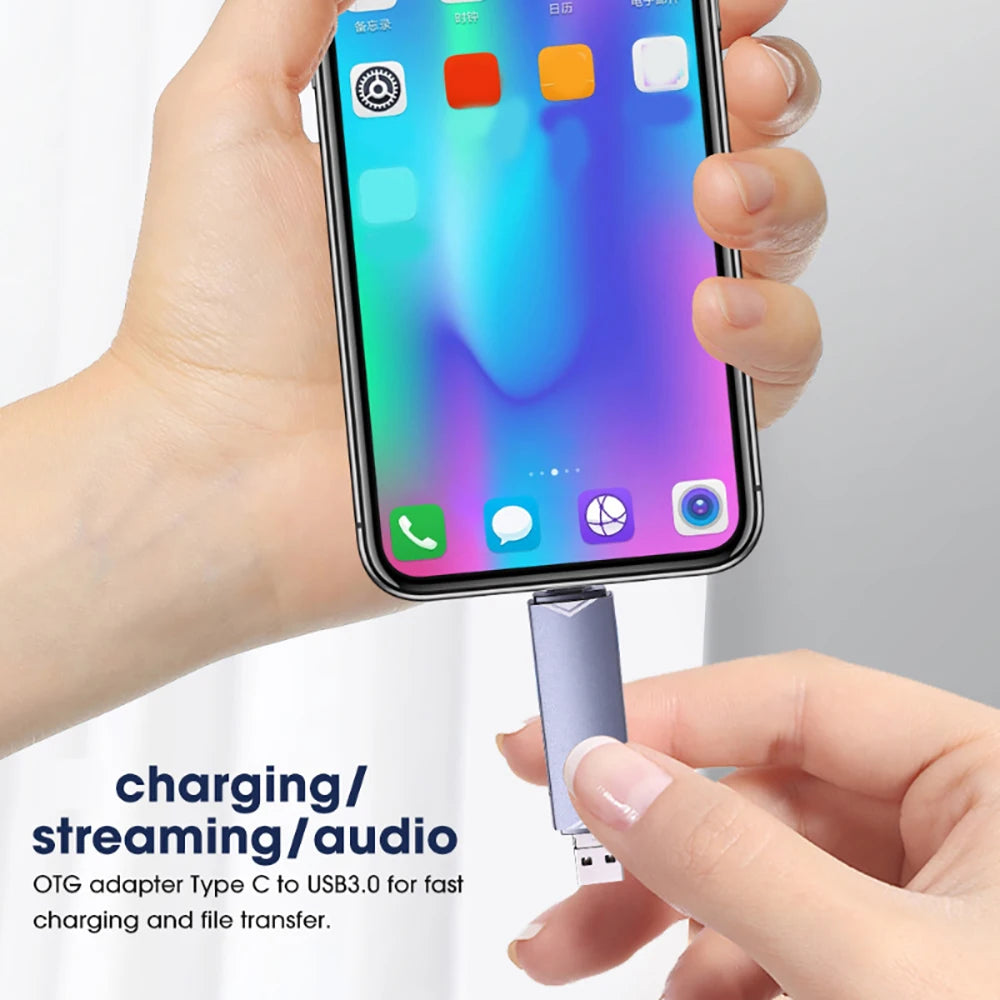 Lecteur SD/TF 6-en-1 USB-C/USB-A/Micro USB 5 Gbps – CLEVI Paris