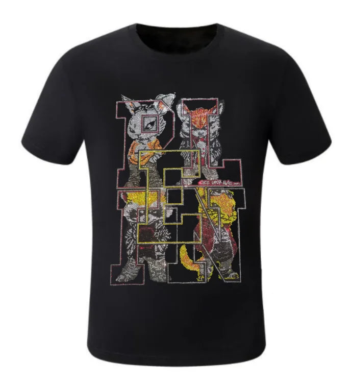 Short Homme Casual Strass Luxe PLEIN ALI – Hip Hop Coupe Ample Cordon – 27 Coloris, S à XXXL – CLEVI Paris