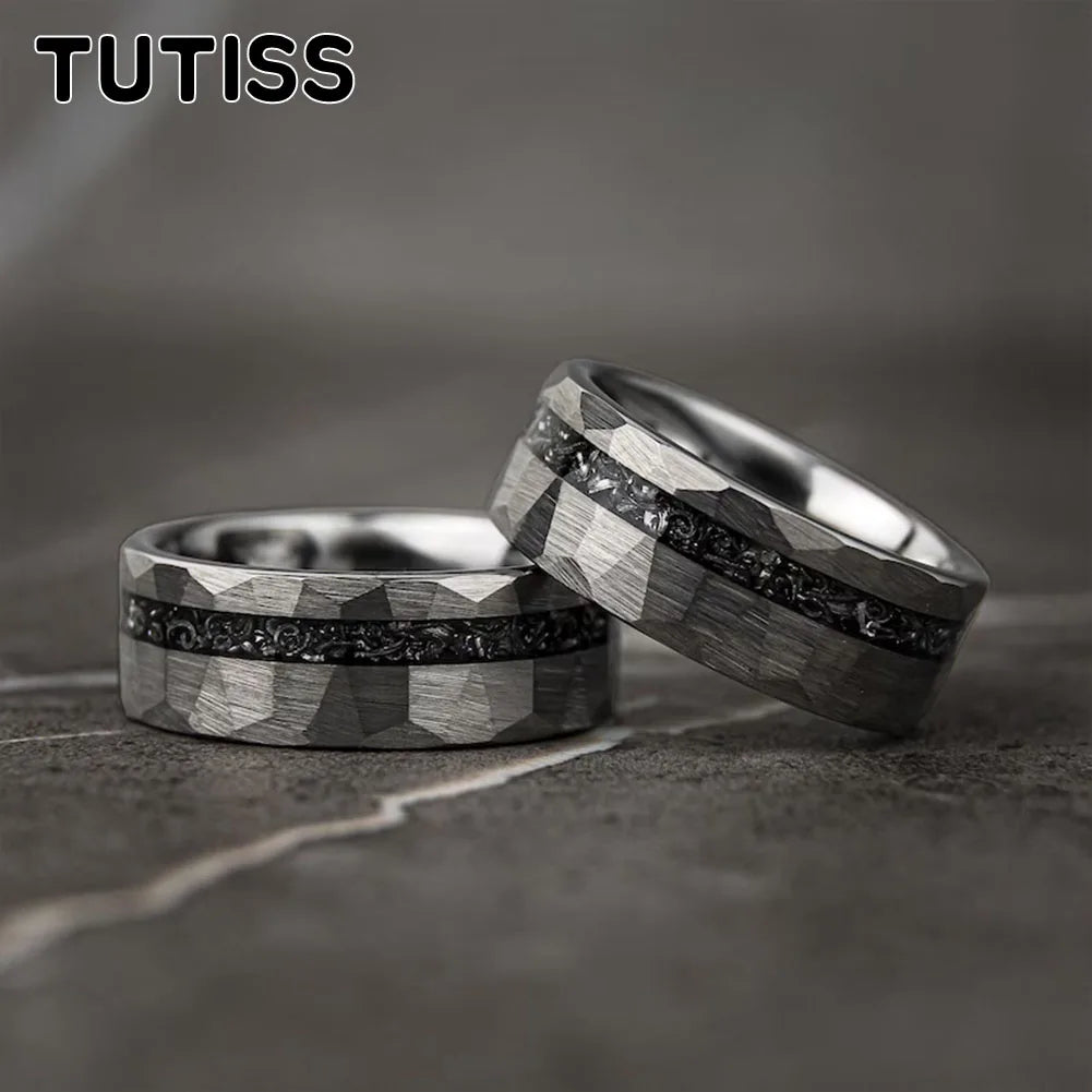 Bague Unisexe en Tungstène 6/8 mm – CLEVI Paris