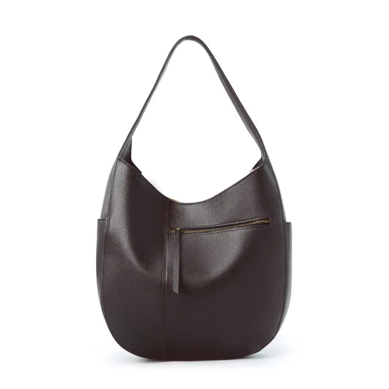 Sac hobo femme souple en cuir Zency – CLEVI Paris