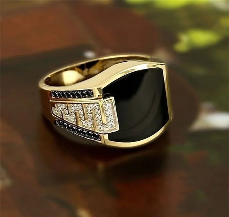 Bague Homme Zirconium Style Punk – CLEVI Paris