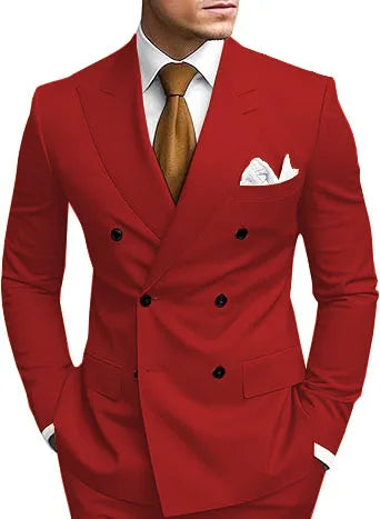 Costume homme 2 pièces, double boutonnage – CLEVI Paris