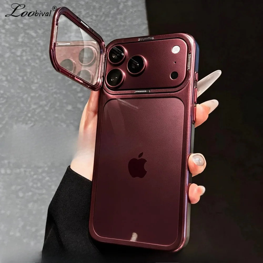 Coque iPhone transparente avec support – CLEVI Paris