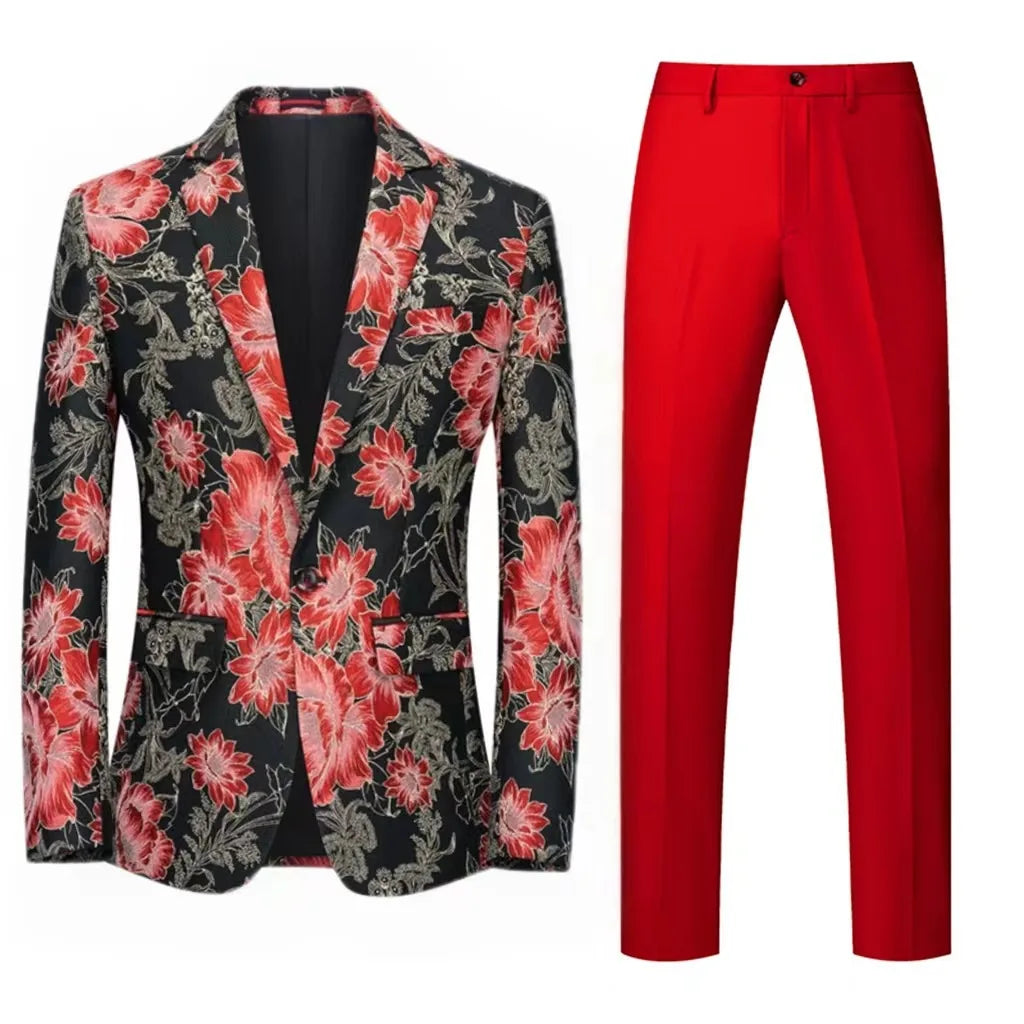 Lot de 2 costumes homme, coupe slim – CLEVI Paris