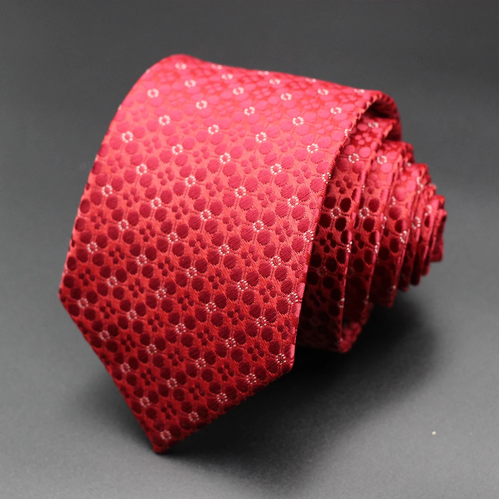 Cravate homme à pois, style élégant – CLEVI Paris