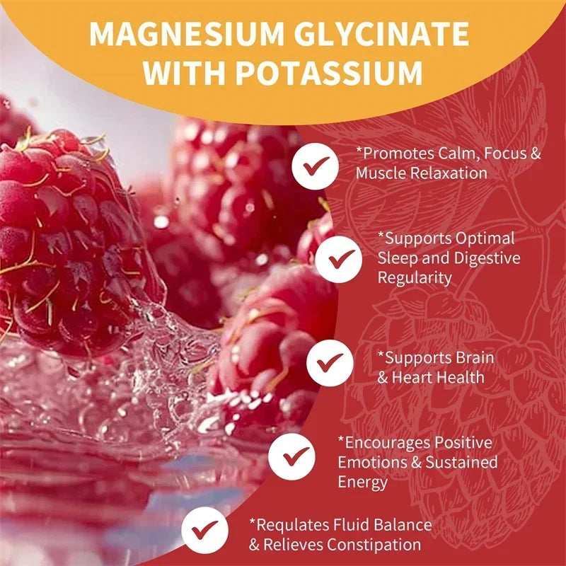 Glycinate de magnésium en gommes – CLEVI Paris