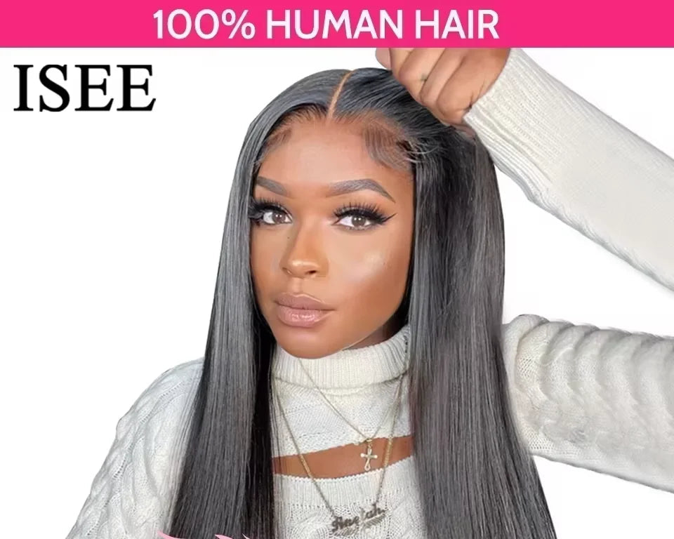 Perruque Straight Glueless 7x5 HD Lace Prête à Porter – CLEVI Paris