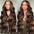 Perruque Body Wave Cheveux Humains Brésiliens Remy 200% Couleur FB30 — Lace 13x4 / 13x6 HD – CLEVI Paris